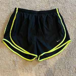 Nike Tempo DriFit Shorts - Medium Neon Yellow